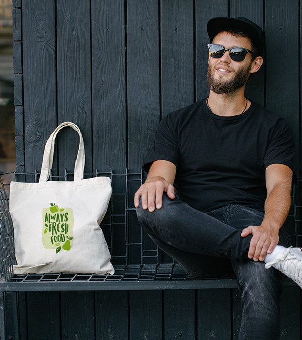Natural Fiber Tote Bags