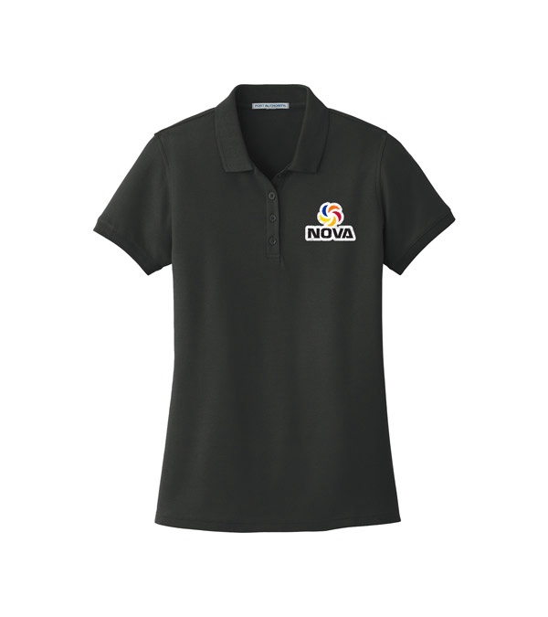 Port Authority Ladies Core Classic Pique - Embroidered
