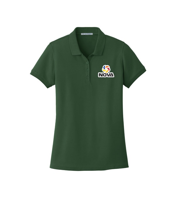 Port Authority Ladies Core Classic Pique - Embroidered