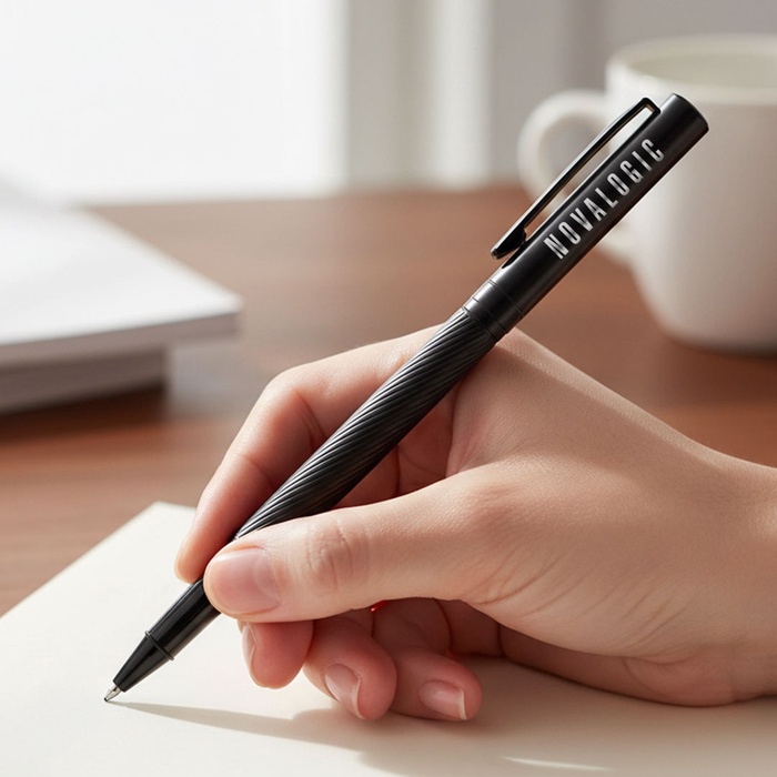 Textured Rollerball Pen