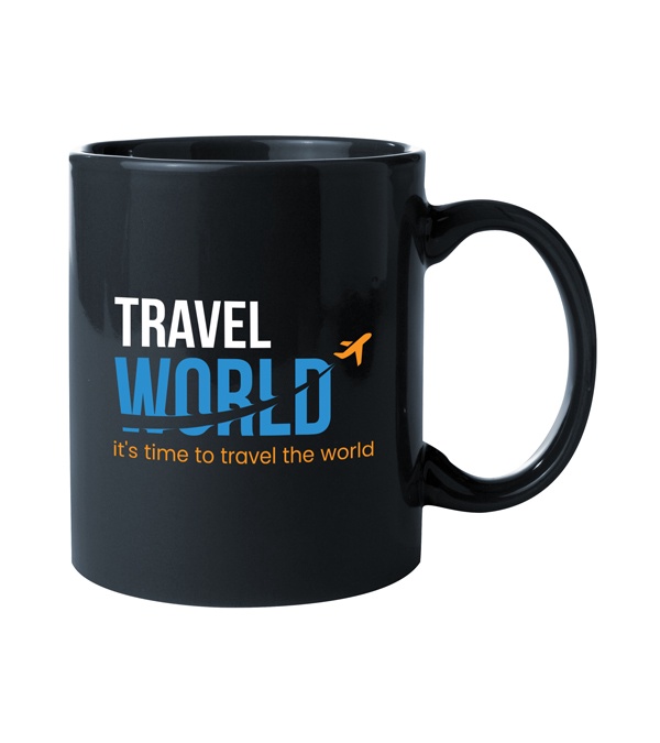 11 oz. Colored Budget Ceramic Mug