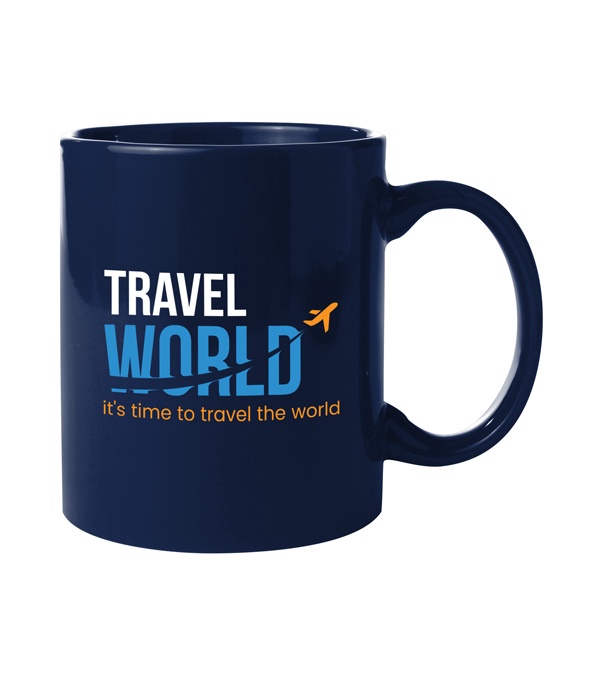 11 oz. Colored Budget Ceramic Mug