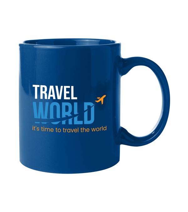 11 oz. Colored Budget Ceramic Mug