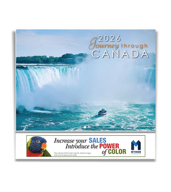 Journey Through Canada Custom Wall Calendar 2026