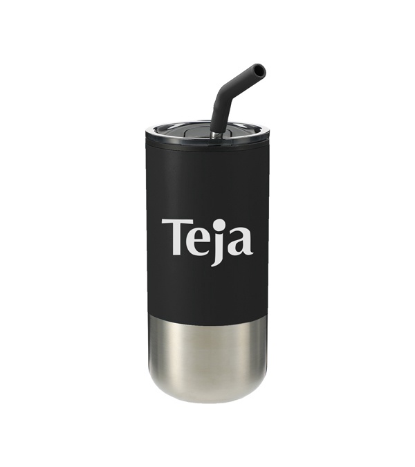 Velocity 16 oz. Tumbler with Stainless Steel Straw