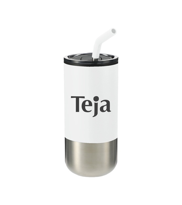 Velocity 16 oz. Tumbler with Stainless Steel Straw