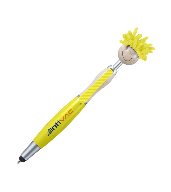 MopToppers® Wheat Straw Screen Cleaner With Stylus Pen