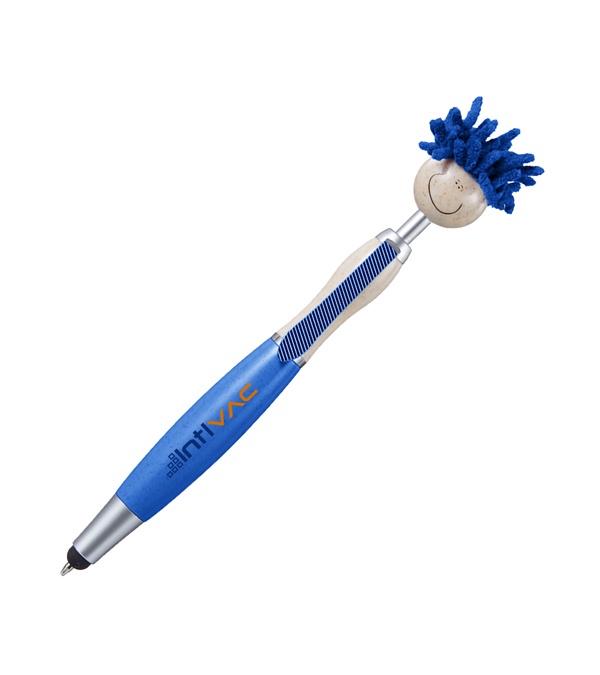 MopToppers® Wheat Straw Screen Cleaner With Stylus Pen