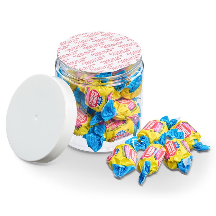 8 oz Jar of Individually Wrapped Bubble Gum