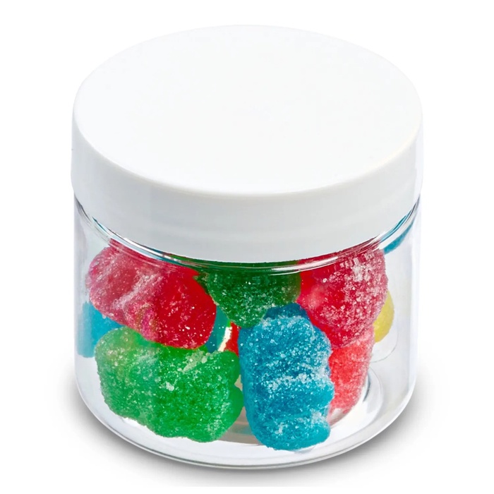 2 oz. jar of sour Gummy Bears