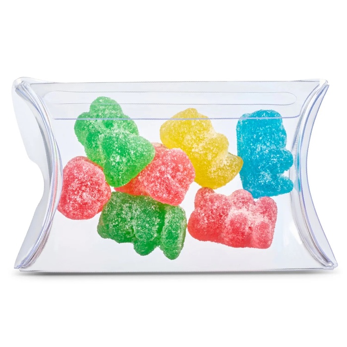 3" Pillow Box of sour Gummy Bears