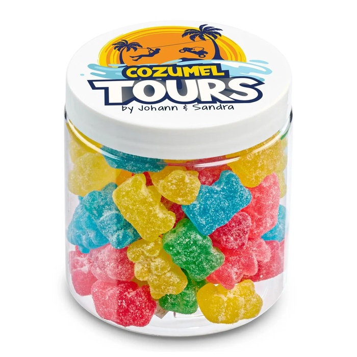 8 oz Jar of Sour Gummy Bears