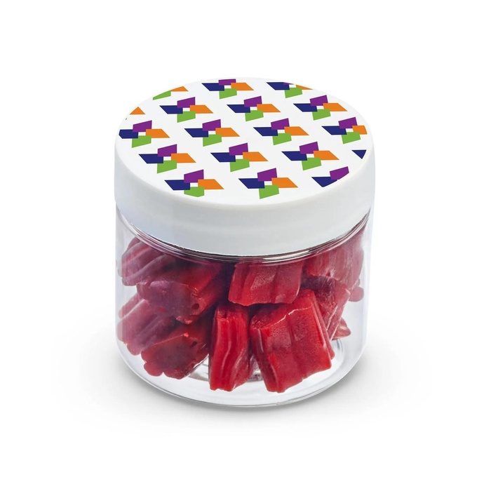 2 oz. Jar of mini Strawberry Licorice Bites
