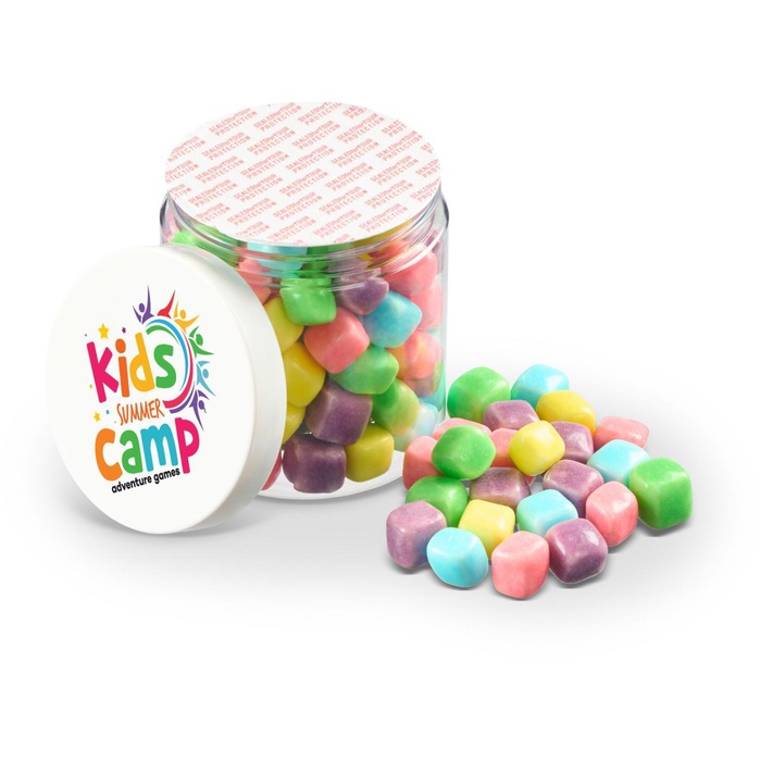 8 oz Jar of Mini Candy Covered Marshmallows