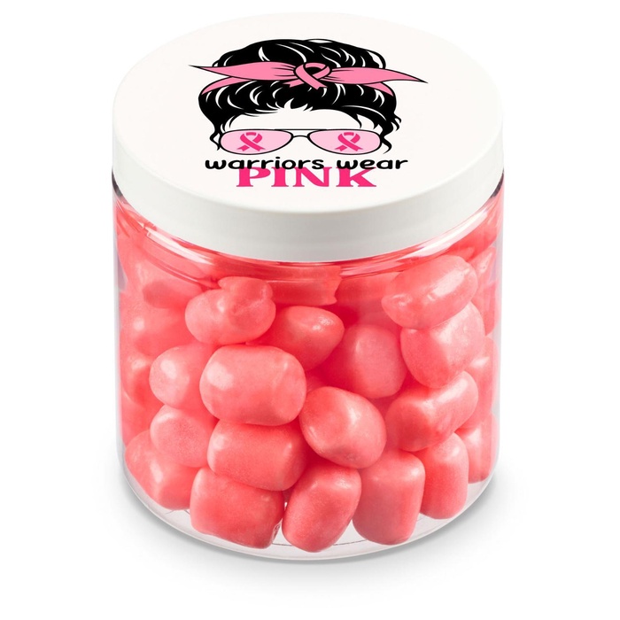 8 oz Jar of Mini Candy Covered Marshmallows