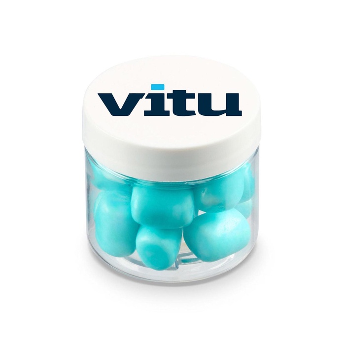 2 oz Jar of Mini Candy Covered Marshmallows