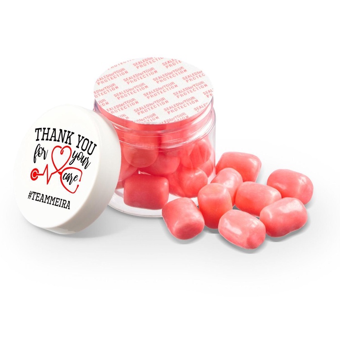 2 oz Jar of Mini Candy Covered Marshmallows