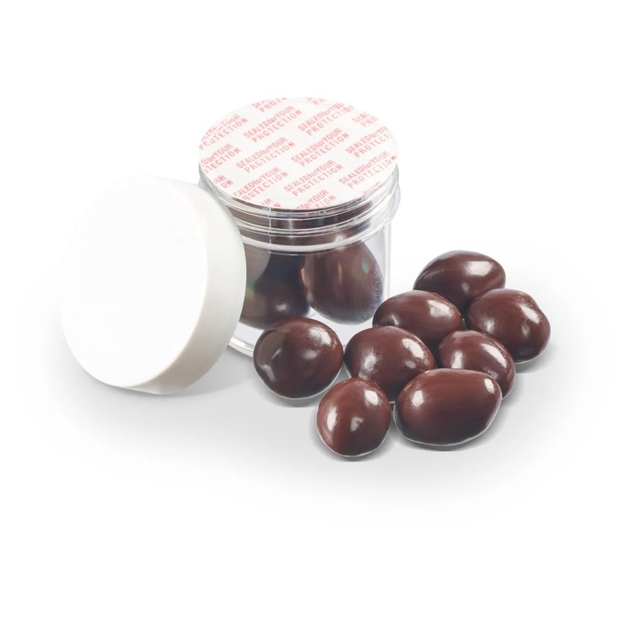 1 oz Jar of Chocolate Covered Almonds