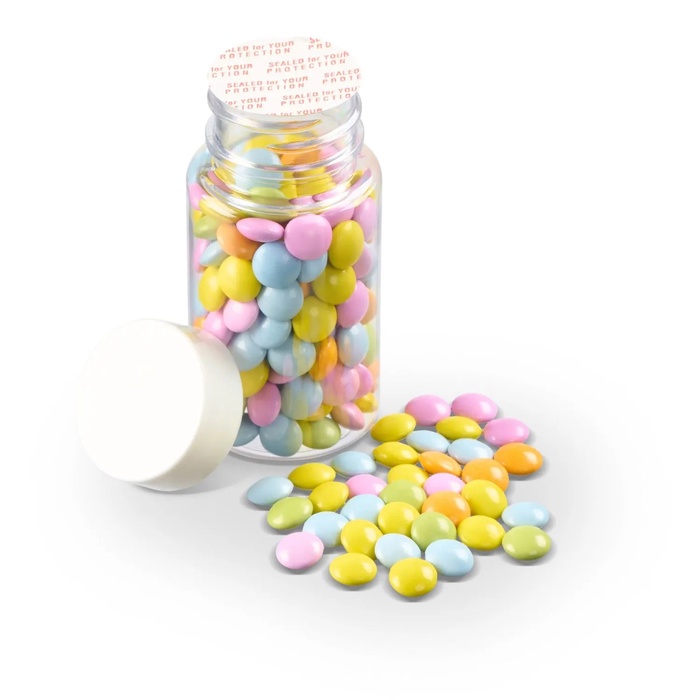 1.3 oz Jar of Mini Chocolate Lentils