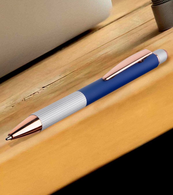Ridgestone Stylus Soft Touch Pen - Single Color Imprint