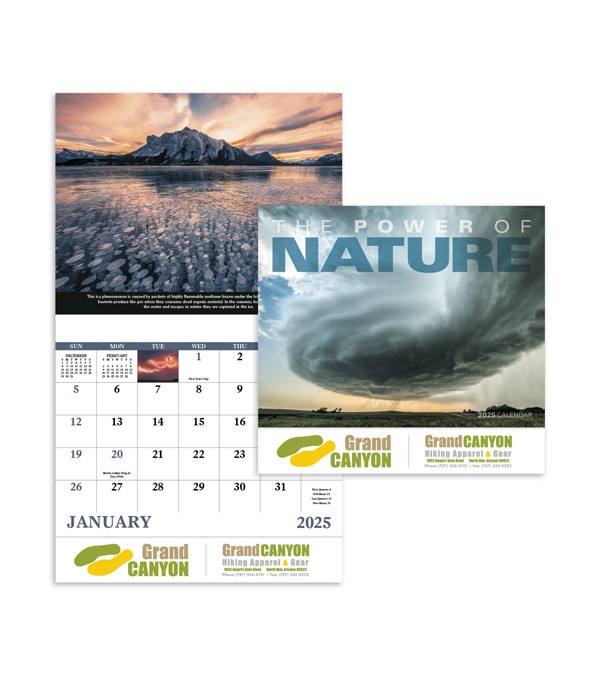 The Power of Nature Wall Calendar