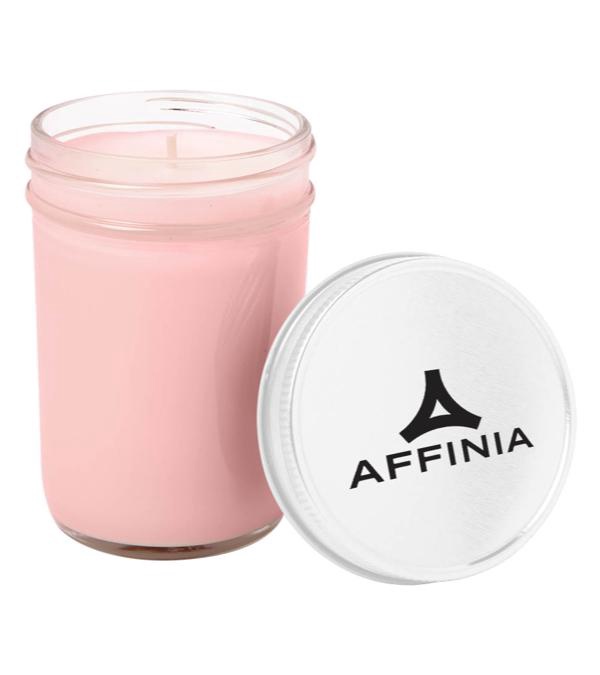 Jelly Jar Candle with White Lid