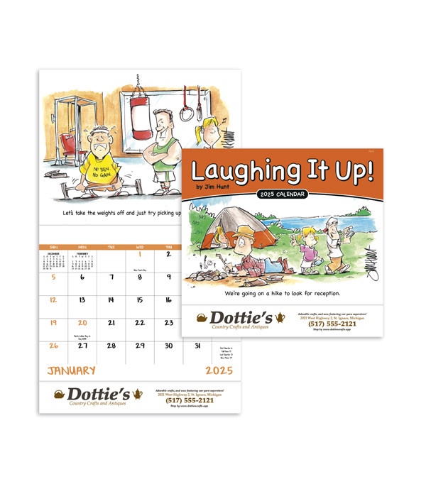 Laughing It Up Wall Calendar