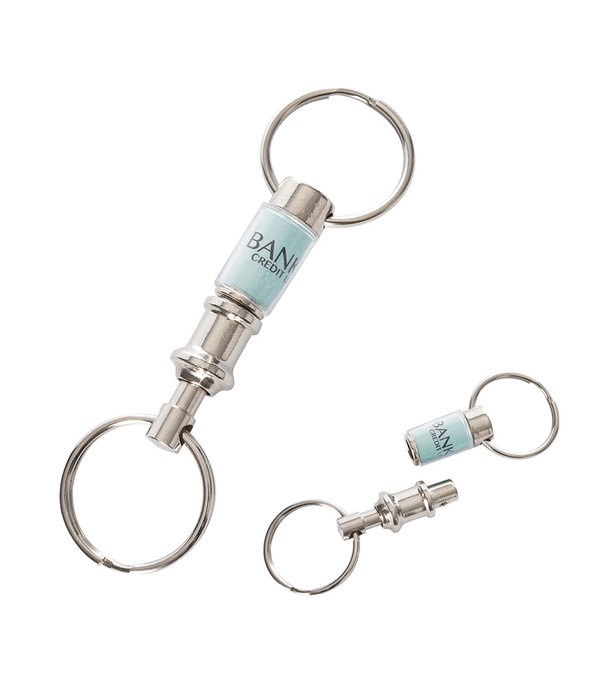 Pull-A-Part Key Tag