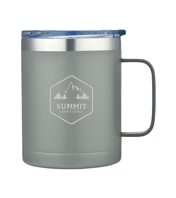 14 oz. Colosseum Vacuum Camping Mug - Laser Engraved
