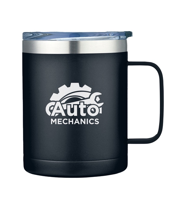14 oz. Colosseum Vacuum Camping Mug - Screen Print
