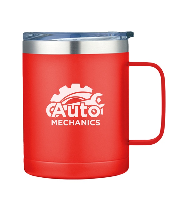 14 oz. Colosseum Vacuum Camping Mug - Screen Print