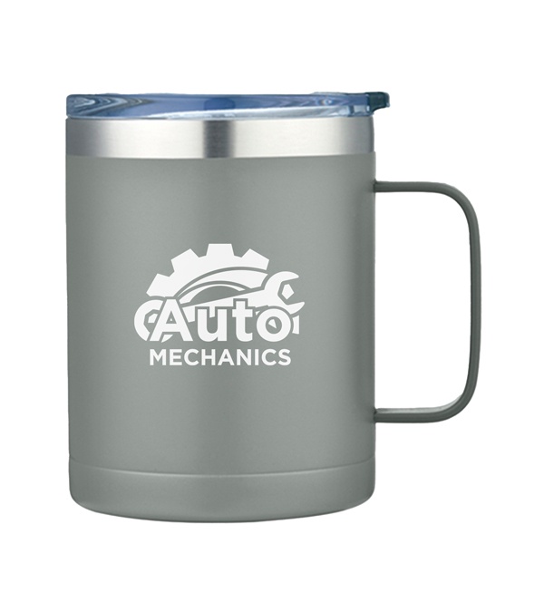 14 oz. Colosseum Vacuum Camping Mug - Screen Print