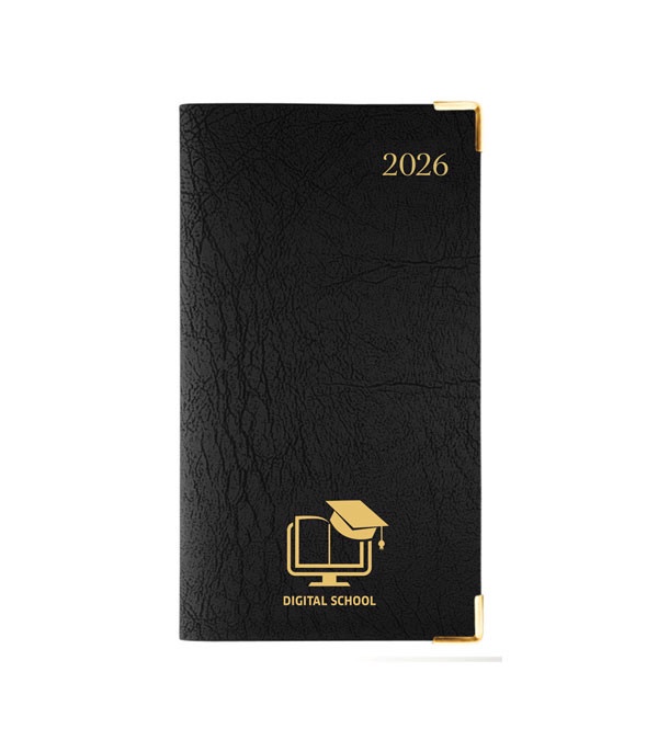 Windsor Gilded Pocket Pal Calendar with Corners 2026