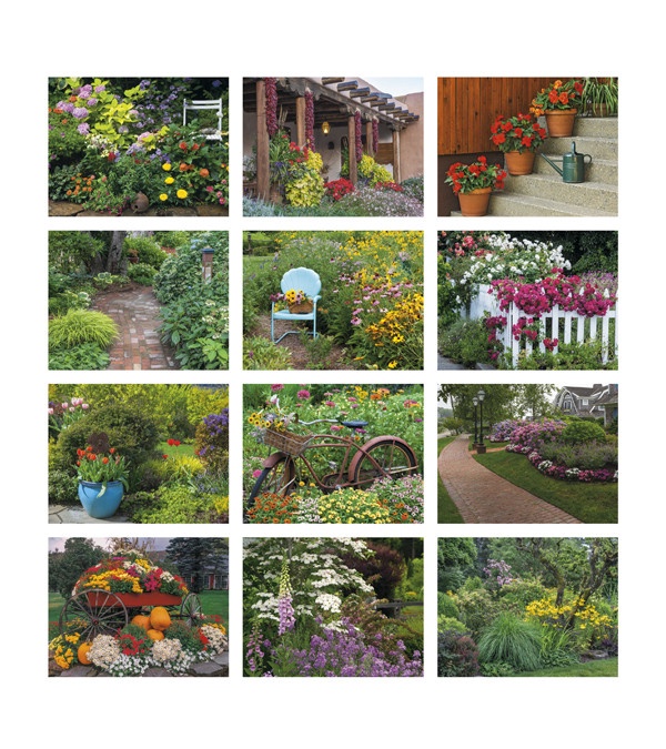 Garden Walk Wall Calendar 2026