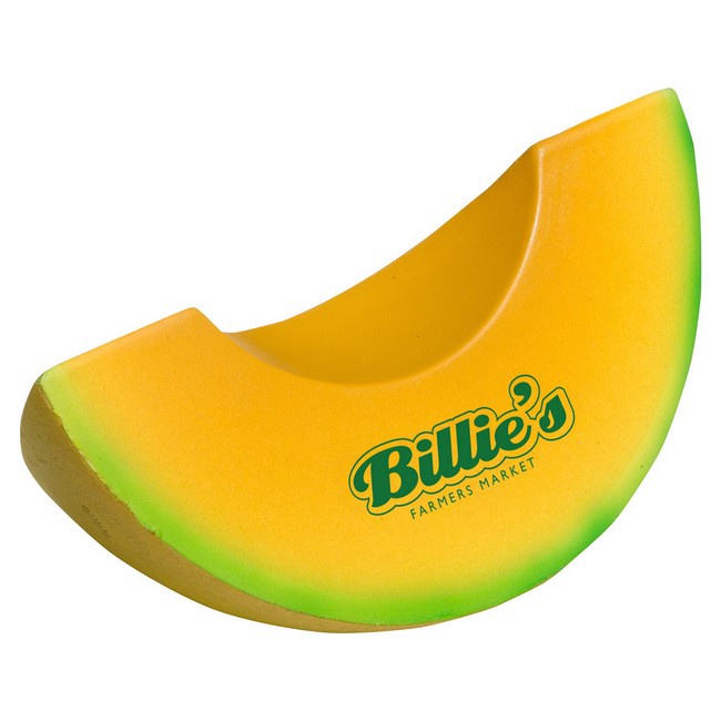 Custom Cantaloupe Stress Balls