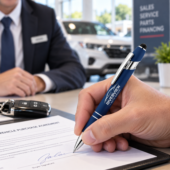 Soft Touch Stylus Pens for Auto Dealers