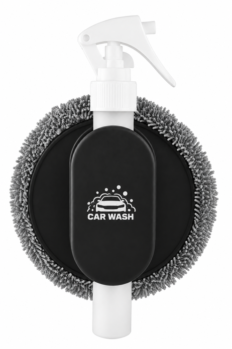 AutoShine All-In-One Refillable Spray Bottle & Cleaning Cloth