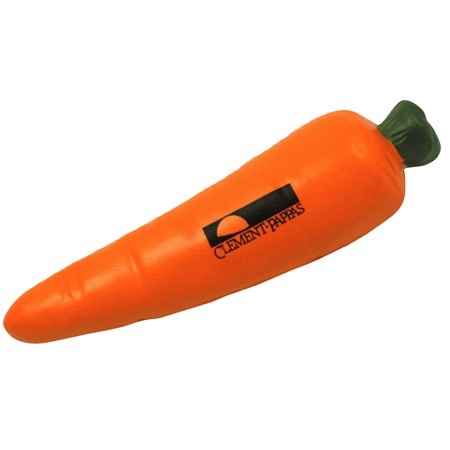 Imprinted Carrot Stress Balls