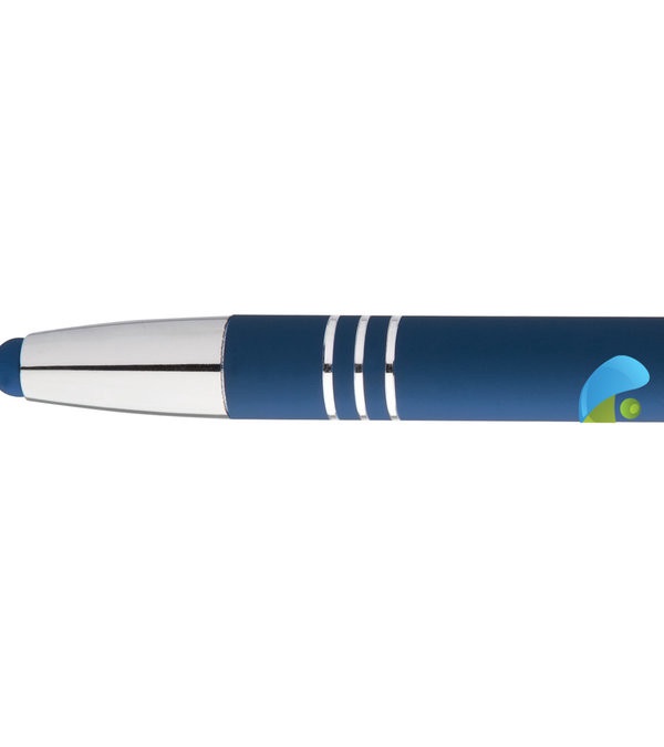 Absolute Soft Touch Stylus Pen - Full Color Imprint
