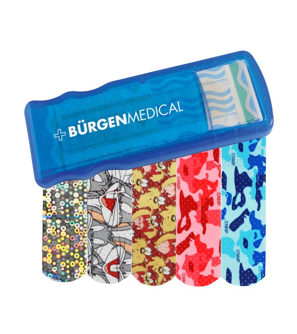 Bandage Dispenser with Pattern Bandages