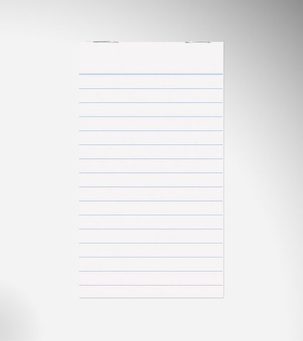 Top Stapled Memo Book (2.8&quot; x 5&quot;)