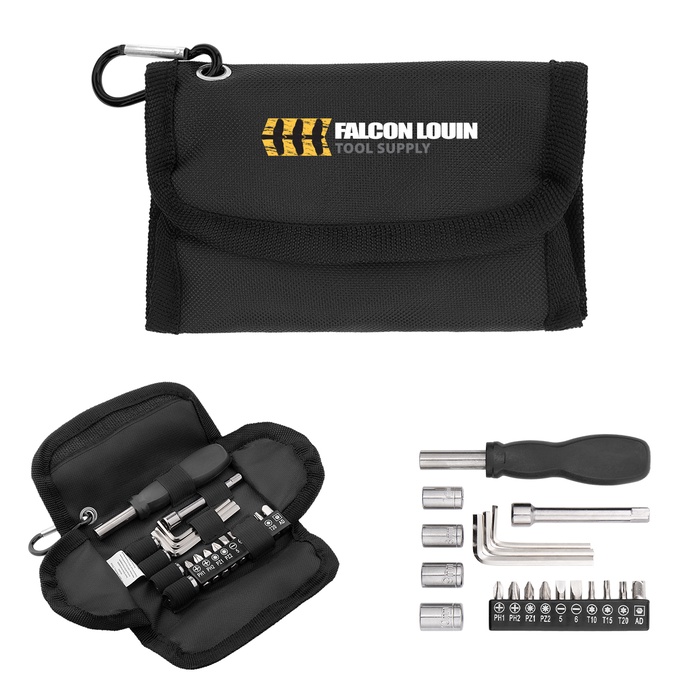 Verto 19-Piece Tool Set With rPET Case