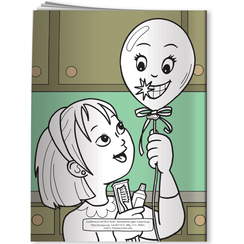 A Visit to the Dentist: A Tooth Tale Coloring Book