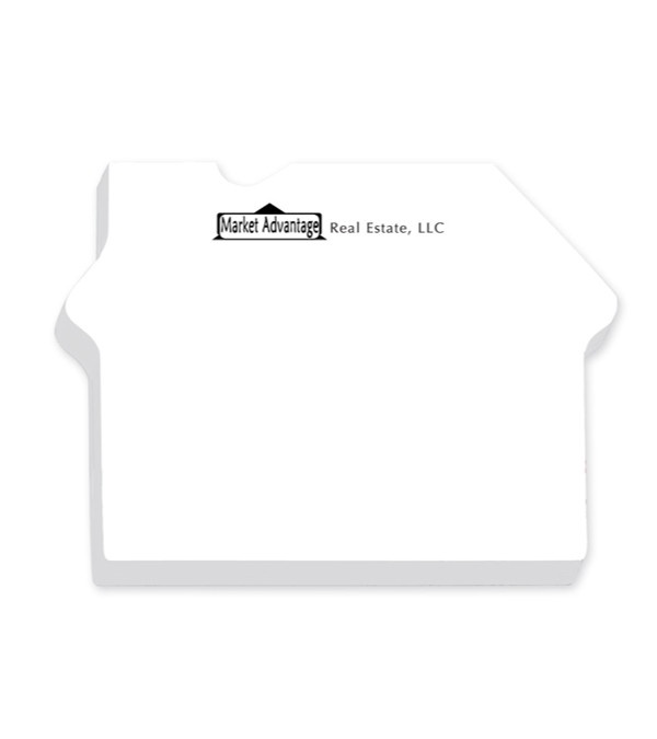 Sticky Note Pads - House 4&quot; x 3&quot; (50 sheets)