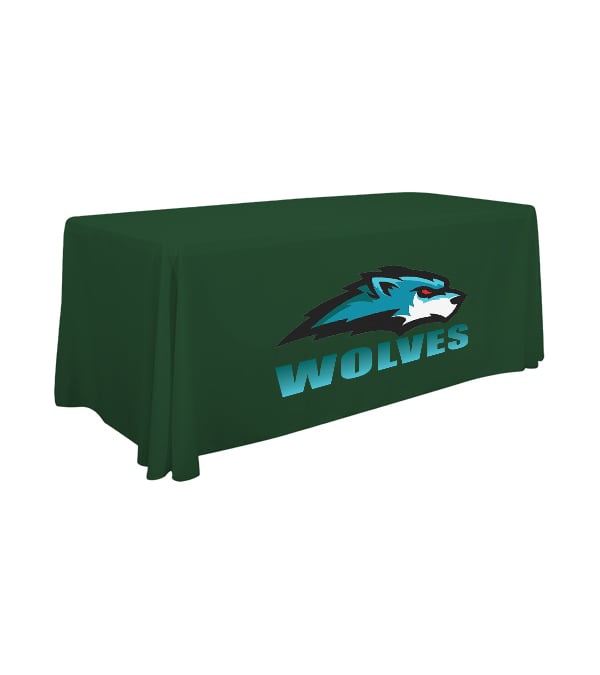 6' Standard Table Throw (Full-Color Front Only)