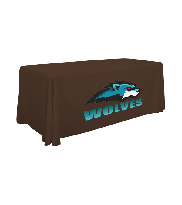 6' Standard Table Throw (Full-Color Front Only)