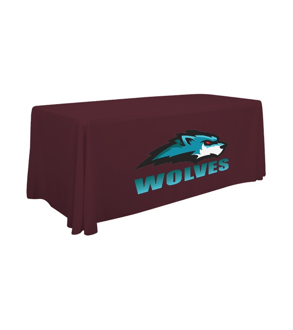 6' Standard Table Throw (Full-Color Front Only)