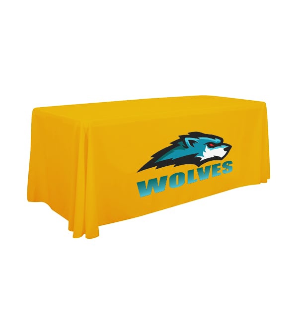 6' Standard Table Throw (Full-Color Front Only)