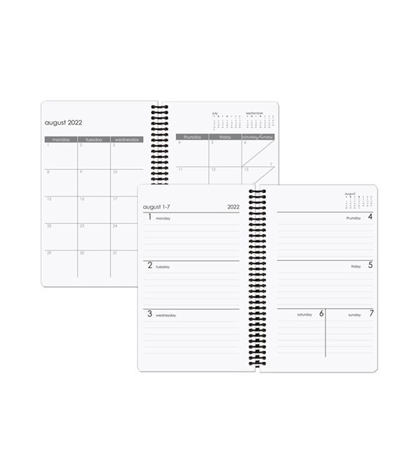 Academic Weekly Planner - Opaque (5.25&quot; x 8.25&quot;).