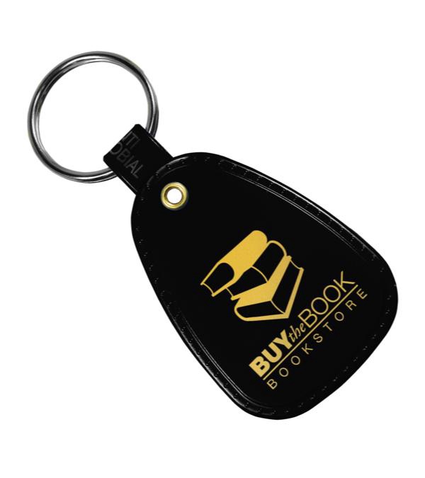 Antimicrobial Western Saddle Key Tag